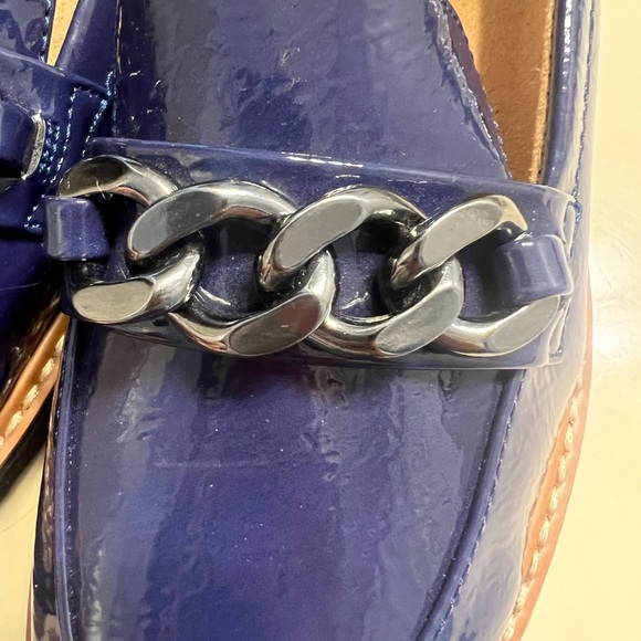 NWT Naturalizer patent blue comfort Emma loafers size 6 - Picture 8 of 9